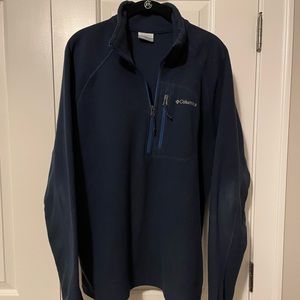 Columbia fleece quarter zip pullover